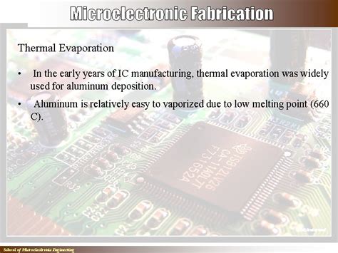 metallization ic fabrication ppt|Lecture 6 Metallization. .